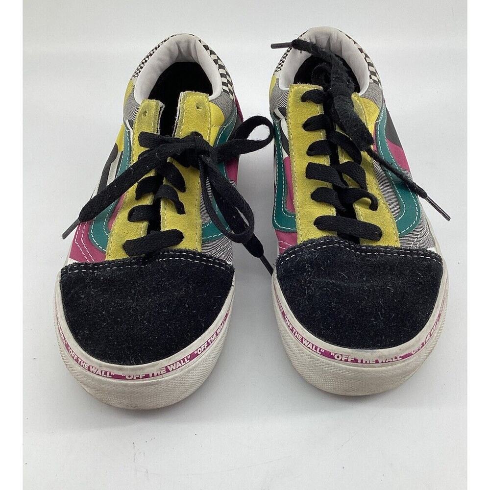 VANS Classic Low Top Multicolor Suede Size 3 Kids Youth - Picture 3 of 8